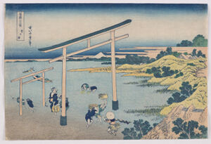 woodblock print