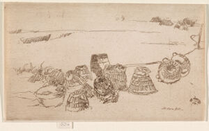 Etching in brown ink on off-white laid paper; fourth (final) state