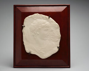 Marble mounted on wood