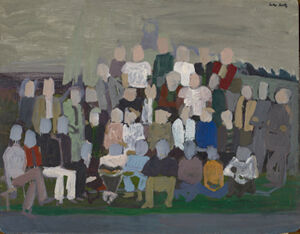 Oil on Masonite