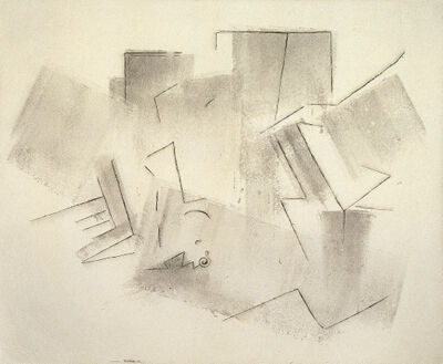 Etching on paper
