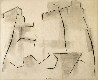 Etching on paper