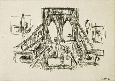 Etching on paper