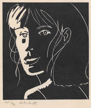 Woodcut on paper (okawara)