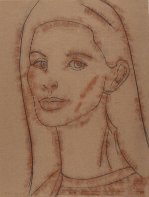 Softground etching on paper