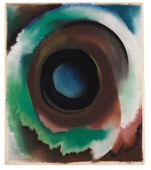 Pastel  on paper laid down on paperboard