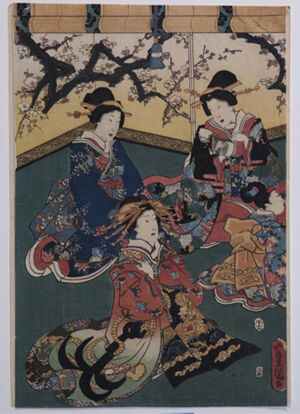 Woodblock print on paper