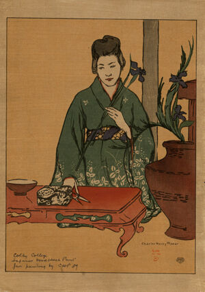 Woodblock print