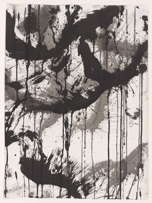 Ink and wash on paper