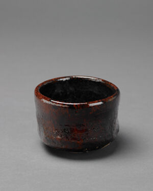 Raku ware, earthenware with glaze