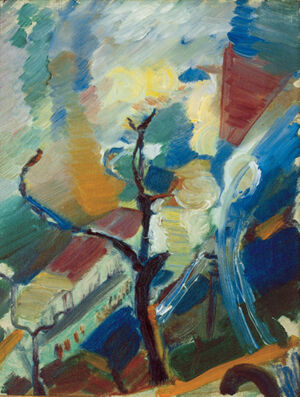 Oil on canvas