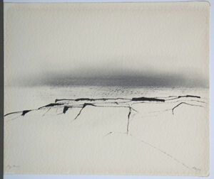 Pen, ink, and graphite