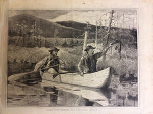 Wood engraving on paper