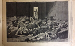 Wood engraving on paper