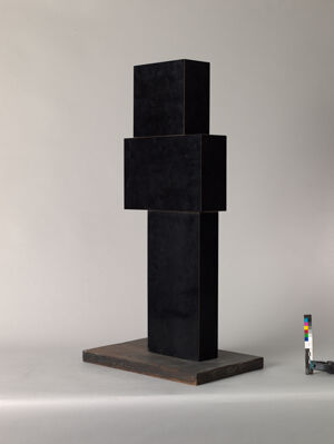 Black coated masonite