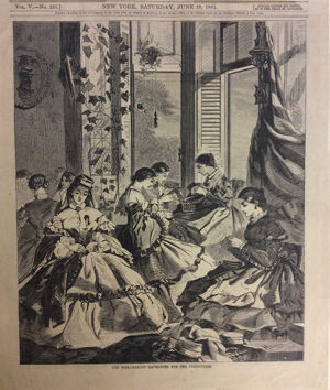 Wood engraving on paper