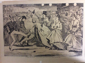 Wood engraving on paper