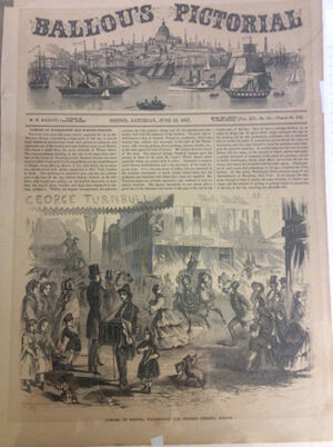 Wood engraving on paper