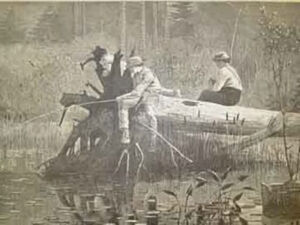 Wood engraving on paper