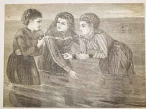 Wood engraving on paper