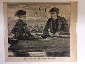 Wood engraving on paper