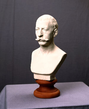 Plaster copy of bronze original