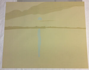 Screenprint, 5 colors on Beige American Etching Paper Printer: Larry Rosen, Chir