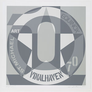 Silk screen on paper