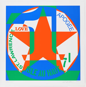 Silk screen on paper