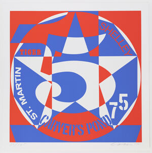 Silk screen on paper