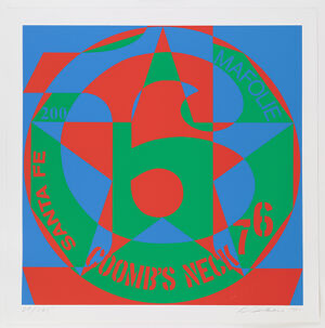 Silk screen on paper