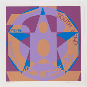 Silk screen on paper