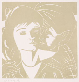 Woodcut on Rives Paper Printer: Chip Elwell Ny Published By Peter Blum Edition, 