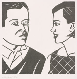 Woodcut on Rives Paper Printer: Chip Elwell Ny Published By Peter Blum Edition, 