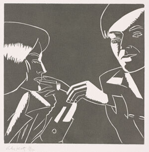 Woodcut on Rives Paper Printer: Chip Elwell Ny Published By Peter Blum Edition, 