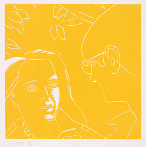 Woodcut on Rives Paper Printer: Chip Elwell Ny Published By Peter Blum Edition, 