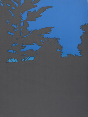 Screenprint in 3 colors on Stonehenge Paper Printer: Simca Print Artists, Inc. N