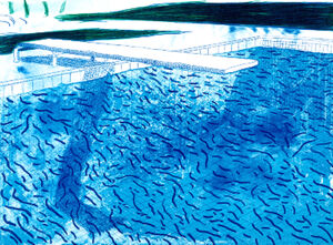 Lithograph printed in colors on white tgl handmade paper