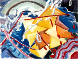 Egg tempera on paper