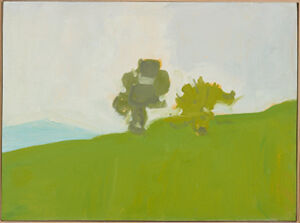 Oil on masonite