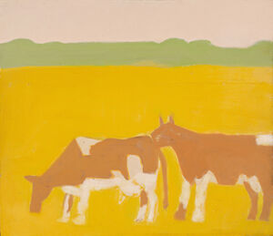 Oil on masonite