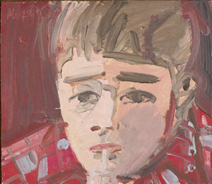 Oil on masonite