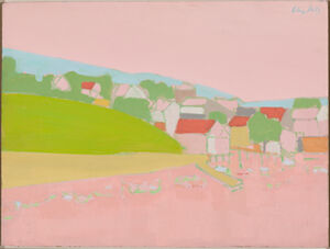 Oil on masonite