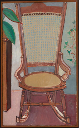 Oil on masonite