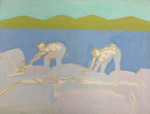 Oil on masonite