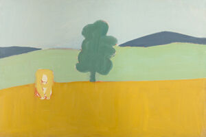 Oil on masonite