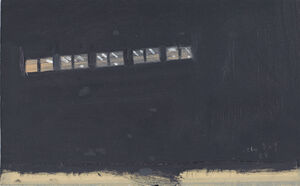 Oil on masonite