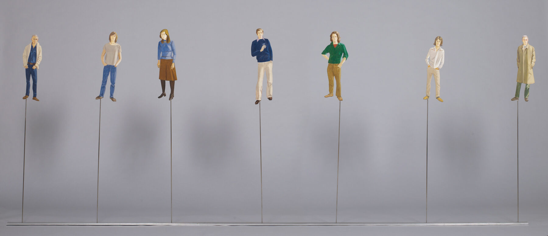 Seven People | Alex Katz | Colby College Museum of Art