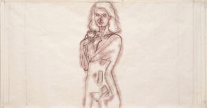 Chalk on paper