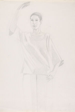 Pencil on paper